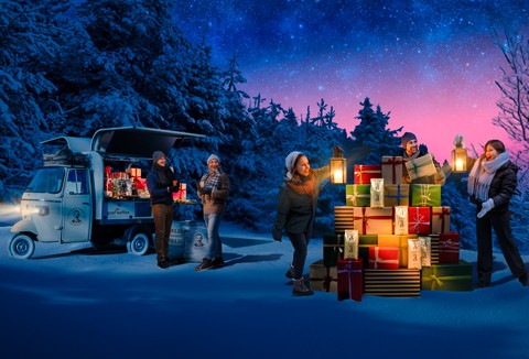 graf kaffee winterzauber mit carlo, dieter, isabella, agon, jill