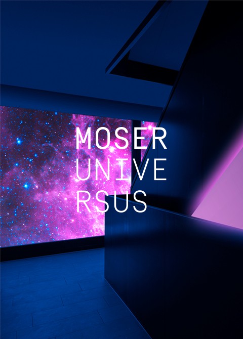 Das Universus Gestalt annimmt. Weihnachtskarte Moser Architekt AG